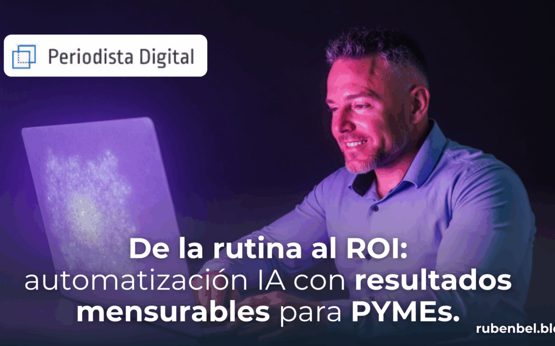 De la rutina al ROI: automatización IA con resultados mensurables para PYMEs
