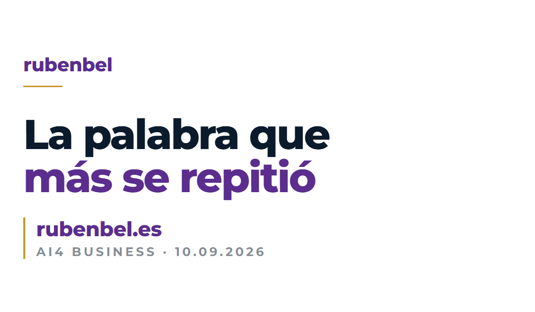 Lo que aprendí en una sala llena de empresarios con IA
